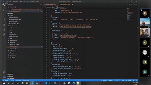 Git, Composer, Bedrock (Roots.io) смотреть онлайн