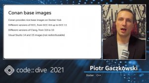 Docker ? C++ – Piotr Gaczkowski, Adrian Ostrowski – code::dive 2021