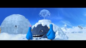 Kinder Pingui с малиной: Кит-фонтан (2016)