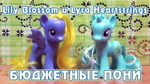 Обзор бюджетных канекалоновых пони - Lily Blossom и Lyra Heartstrings