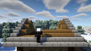 Winter Cabin Tutorial ❄️ | How to Build a Cozy Winter House | Minecraft