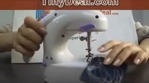 Портативная швейная машинка. Работает на батарейках