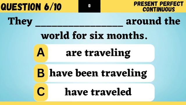 Present Perfect Continuous | Present Perfect Continuous Tense In English | Grammar test #1 смотреть онлайн