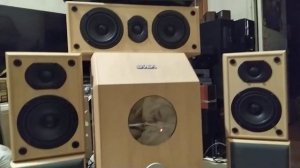 Комплект акустики Sven HT-480 Тест 1