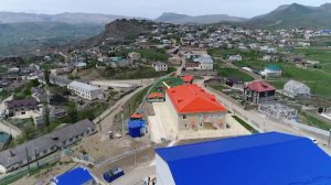 Село Уркарах. Микрорайон "Олимп". С высоты птичьего полета.