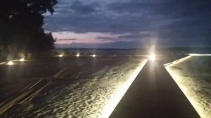 Пучеж.  Ночью на пляже.