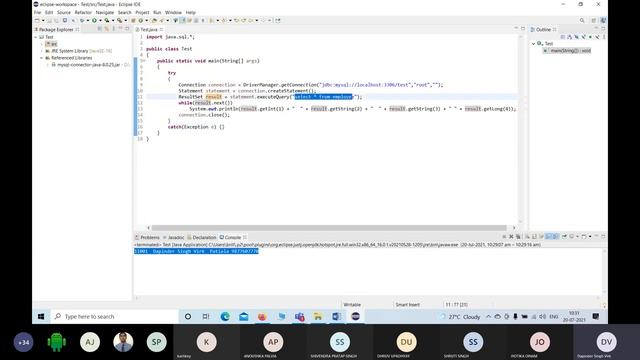 How to connect database with Java #jdbctutorial #javatutorialforbeginners #mysql #mysqldatabase