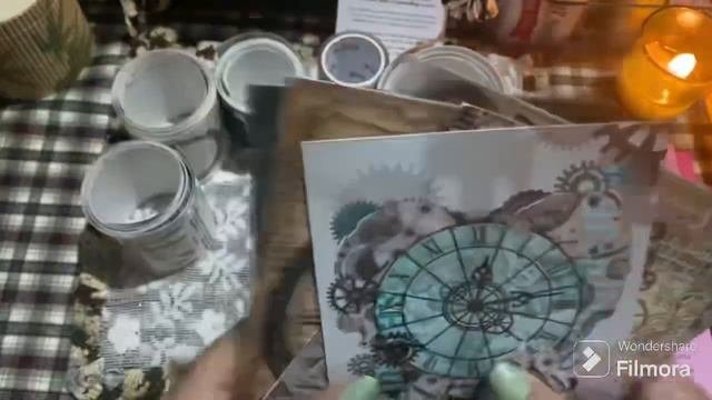 Asmr //unboxing Some Journal Vintage Materials#scrapbooking With New Stuff #asmrsounds