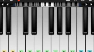 Песня "Катюша"на пианино...