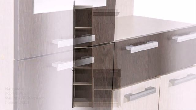 Шкаф прихожая 4Д Грация в деталях смотреть онлайн