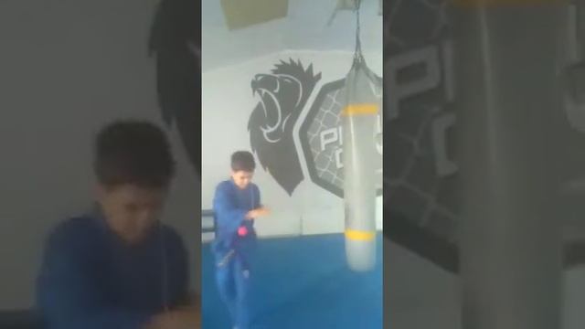 Тренировка детей с Fight Ball