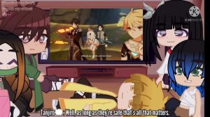 Demon Slayer reacts to Genshin Impact (1/2)