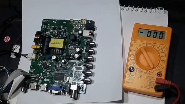 Backlight driver installation on combo LCD LED TV motherboard in hindi