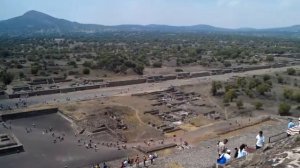 Теотиуакан, пирамида Солнца. Teotihuacan, La Pirámida del Sol