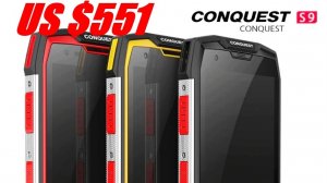 Смартфон, Conquest S9, 128 ГБ Встроенной памяти, 6 ГБ ОЗУ,  IP68.