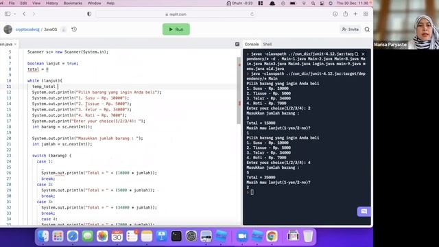 ProCodeCG Private Coding Class - Java Programming - 30 Dec 2021