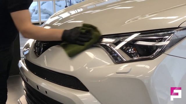 Toyota RAV 4 - полировка керамикой в Екатеринбурге смотреть онлайн