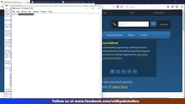 Python : Introduction - Hello World!
