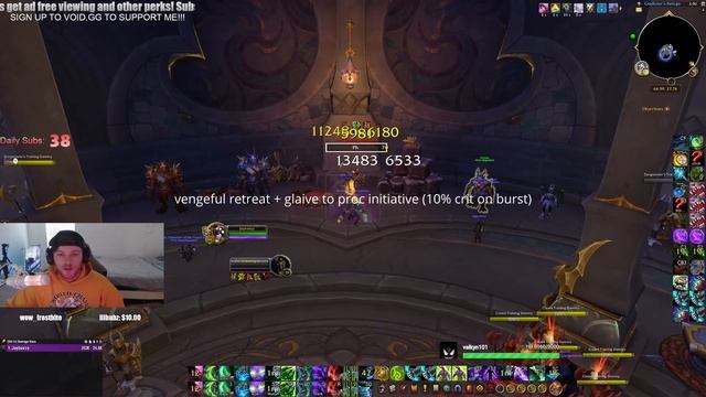 10.2 Rank 1 Demon Hunter PvP Guide | DF S3 | INSANE BURST TECH! смотреть онлайн