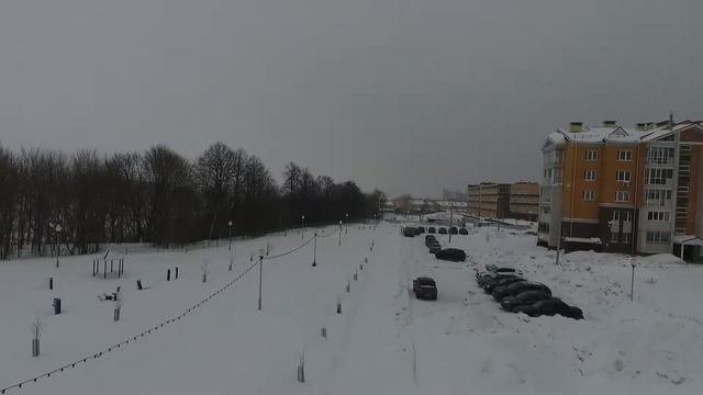 Новочебоксарск с высоты птичьего полета