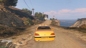 GTA 5 Mods: Peugeot Taxi - ТАКСИ МАРСЕЛЯ!
