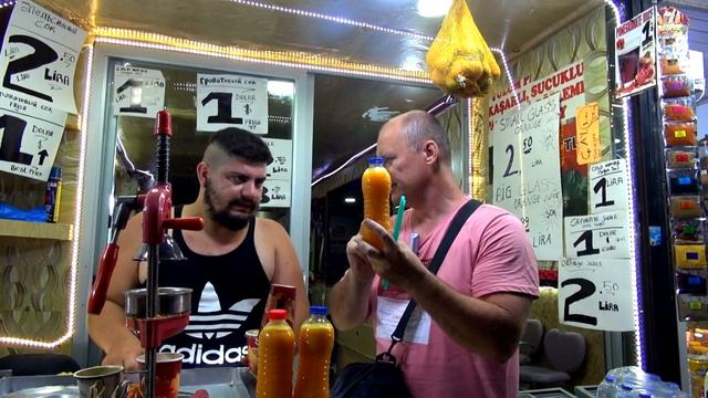 Вечер в АЛАНЬИ на пляже Клеопатра. Пешком в гору к крепости Эхмедек, ТУРЦИЯ