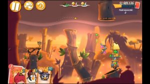 Angry Birds 2 AB2 Mighty Eagle Bootcamp (MEBC) - Season 25 Day 39 (Bubbles x3 + Stella)