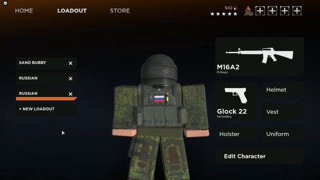 Roblox BRM5 Russian Outfit смотреть онлайн