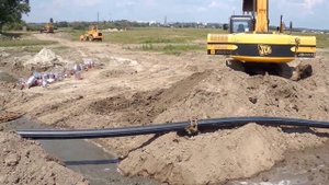 Добыча песка в карьере погружным насосом Dragflow