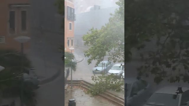 Mallorca Live Weather/ Storm And Heavy Rain 27 August 2023 🇪🇦 #palmademallorca #weather