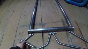 Постройка паралёта.  Задняя подвеска.(Часть 2)