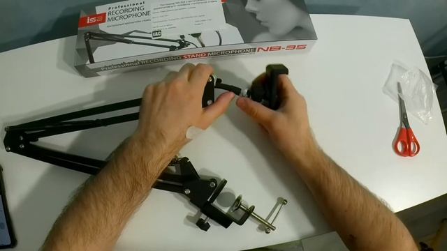 Пантограф NB 354 с держателем для телефона. Сборка. Так ли он хорош на самом деле? смотреть онлайн