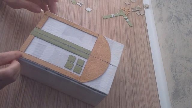 Ворота времени. Шкатулка из картона в стиле стимпанк. смотреть онлайн