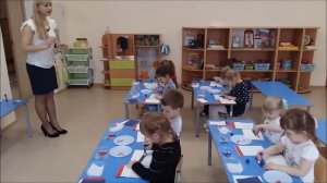 аппликация в средней группе Горбунова м а