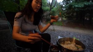 Кемпинг в дождливую погодуㅣ빗소리 ASMR   JOA