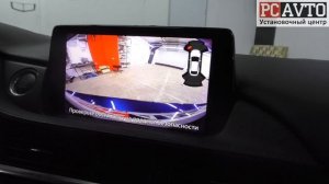 Mazda 6 2019 - установка камеры заднего вида в штатное место