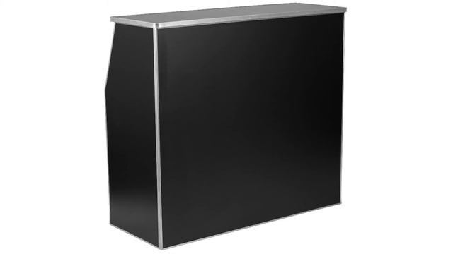 Black Laminate Foldable Bar by Flash Furniture Review смотреть онлайн