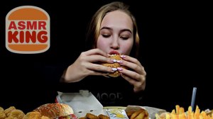 АСМР ИТИНГ ОБЕДА ИЗ БУРГЕР КИНГ | ASMR EATING LUNCH FROM BURGER KING