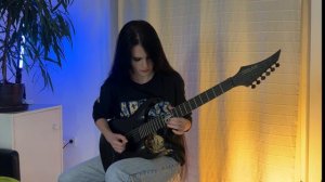 Carcass - Captive Bolt Pistol (guitar cover by Elena Verrier)
