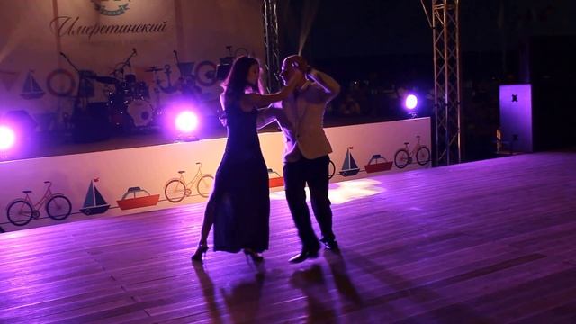 Серж Белянкин*Замира Хут.Танго-вальс. Выступление в честьДня рождения отеля " Имеретинский"(2) смотреть онлайн