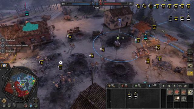 Company of Heroes 3 - DANGEROUS TIGER HUNT! - British Forces Gameplay - 4vs4 Multiplayer