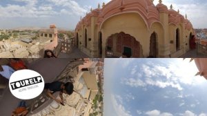 Top Hawa Mahal 360 Video view, Jaipur Hawa Mahal VR Virtual Reality Tour | Hawa Mahal 360 Video Tou