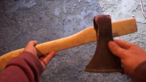 Переделка советского топора 1981-го года