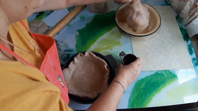 Пьяная курица в ржаном тесте.