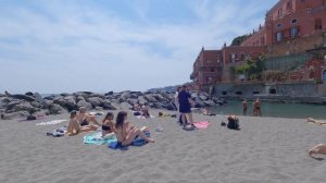 NAPOLI ? Summer Beach Walking Tour Via Posillipo |Naples, Italy |4k UHD