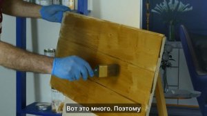 Покраска деревянного дома. Как правильно наносить масла BIOFA