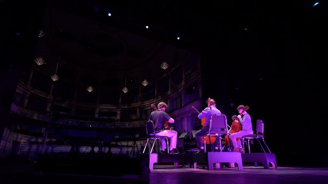 Composition student Jaylin Vinson creates dynamic cello quartet performed by fellow freshmen смотреть онлайн