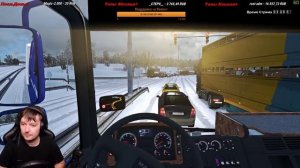 ETS2 1.33х●DLC Beyond The Baltic Sea+13 КАРТ●MAN TGA MADster●Live Stream●На руле Logitech G27