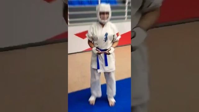 Selina ? KWF ?? karate kyokushin Kyrgyzstan kumite #kyokushin #arifloyanov #sorts #youtube #tiktok