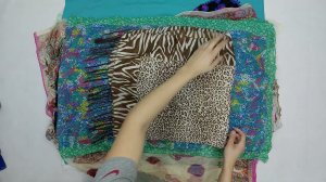 31042 Платки, палантины весна-лето (CP-SM),  (cream/extra), Англия, 1 пак, 10 кг, 8.40€/кг, 123 шт